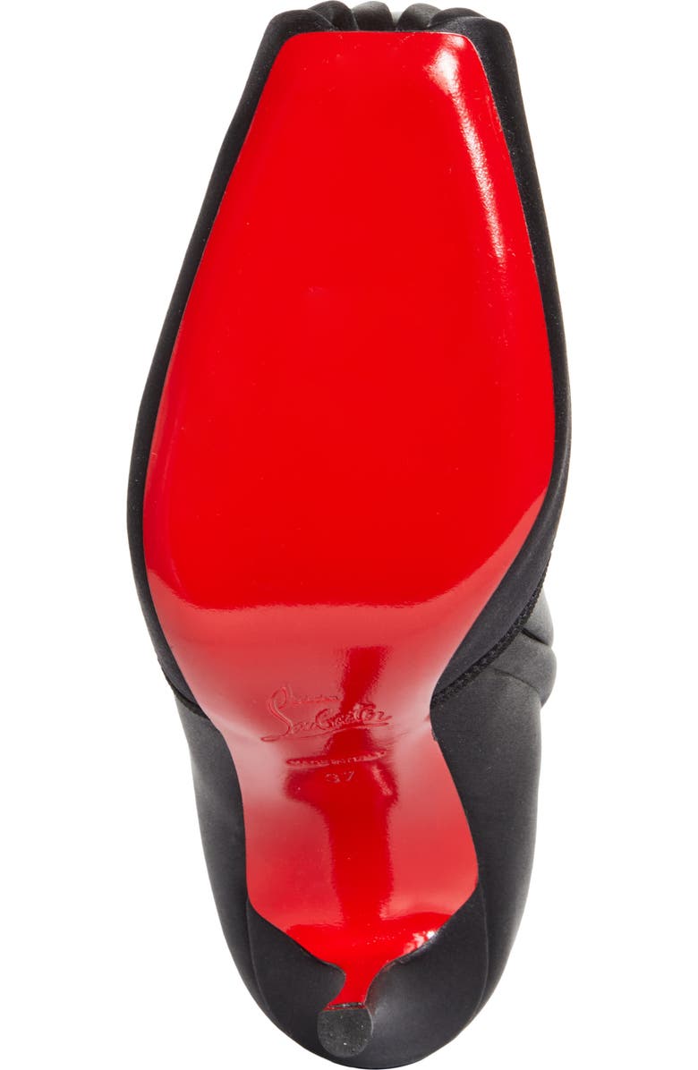 Christian Louboutin Cassia Pavlova Lace-Up Bootie, Alternate, color, Black