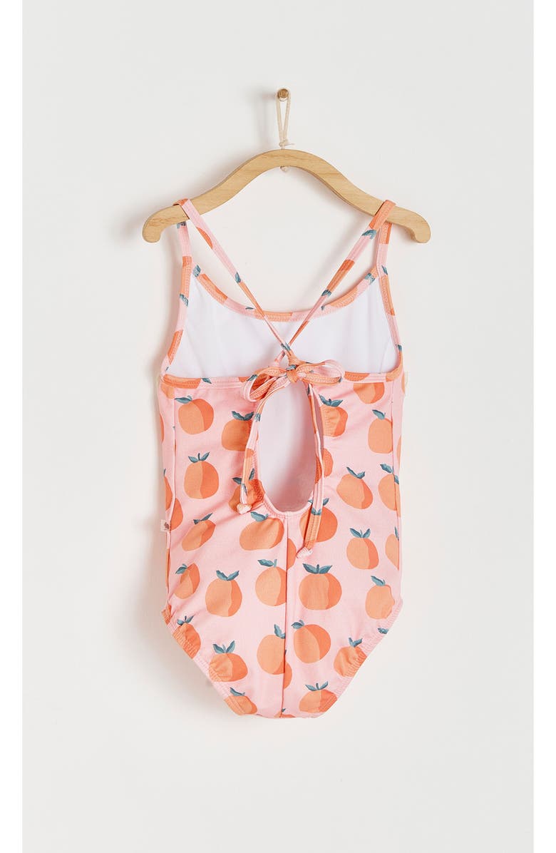 Babycottons Premium Quality Orange Swimsuit for Toddler, Alternate, color, Pink