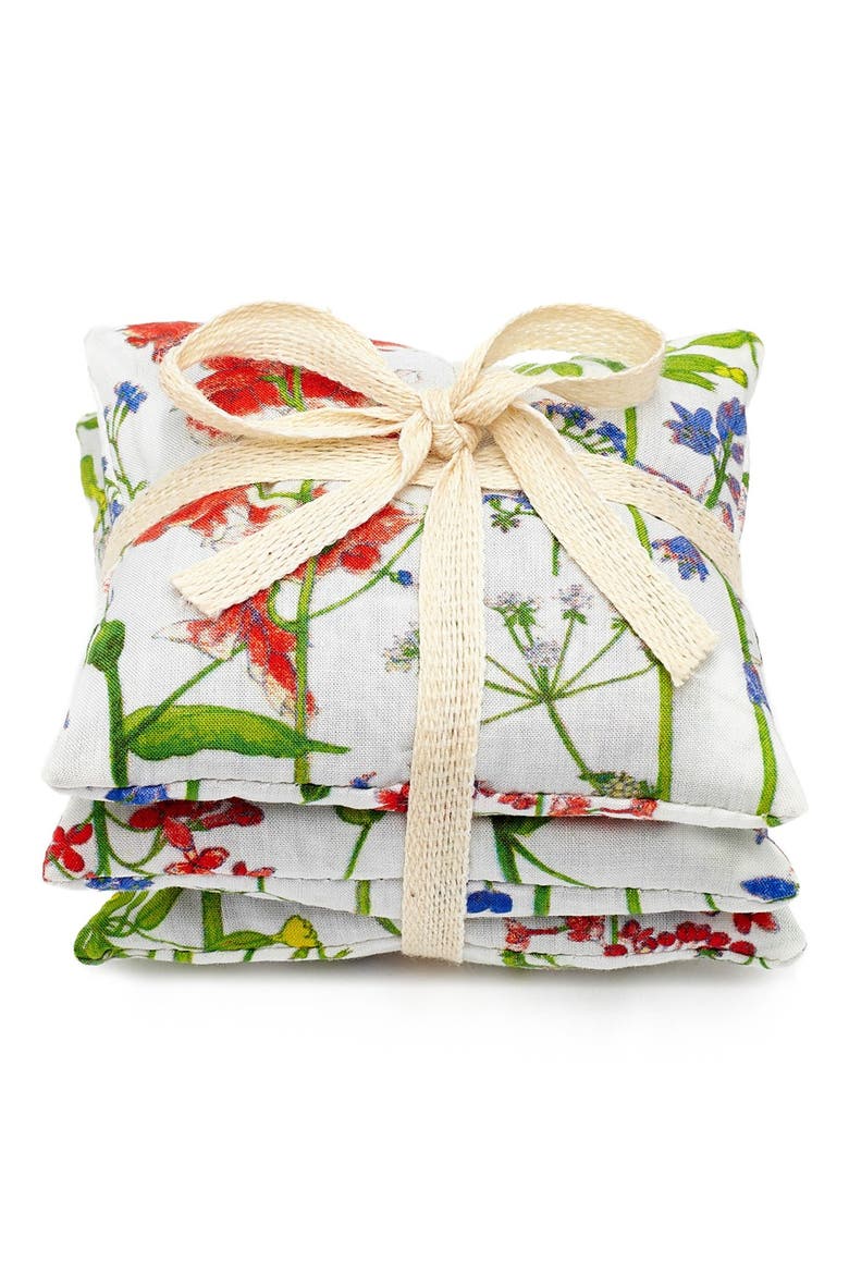 Floral Print Lavender Bags, Main, color, THEODORA