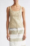 Paloma Wool Fil Leather Top