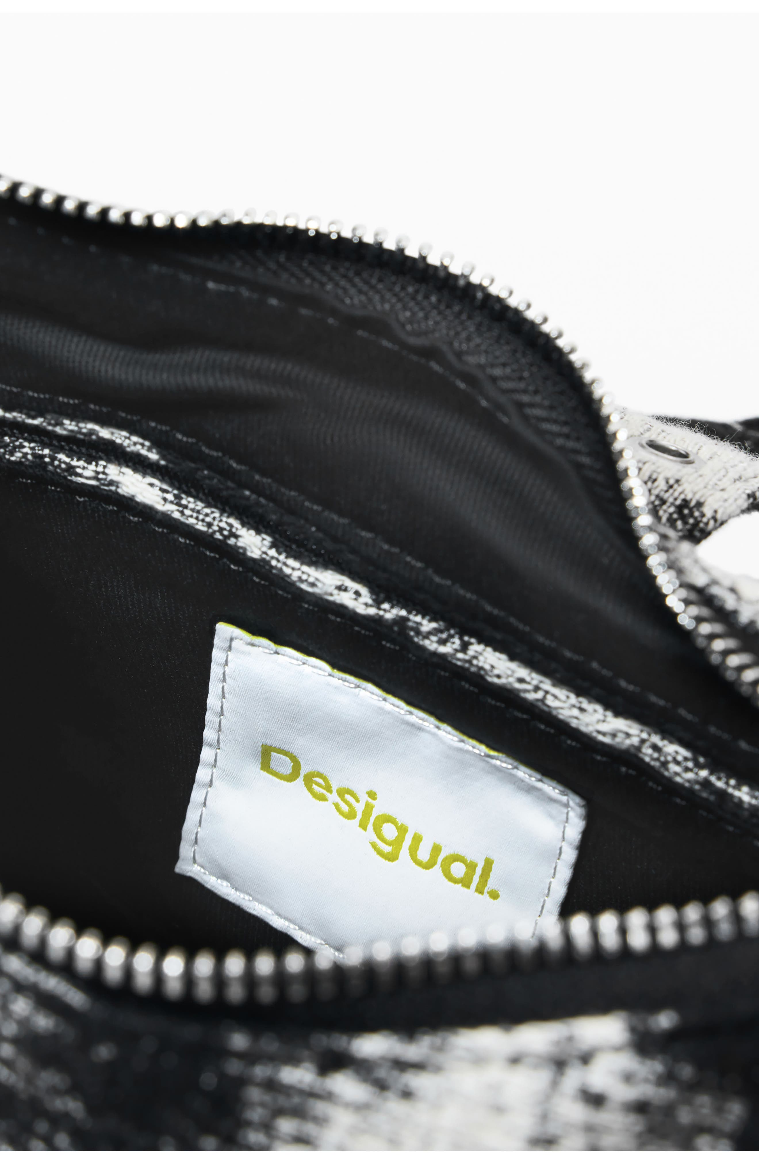 Desigual Logo Belt Detail Shoulder Bag, Alternate, color, Light Gray