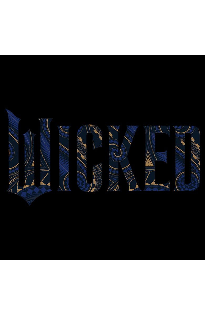 Wicked: For Good Junior's Wicked For Good Official Geometric Logo Graphic T-Shirt, Alternate, color, Black