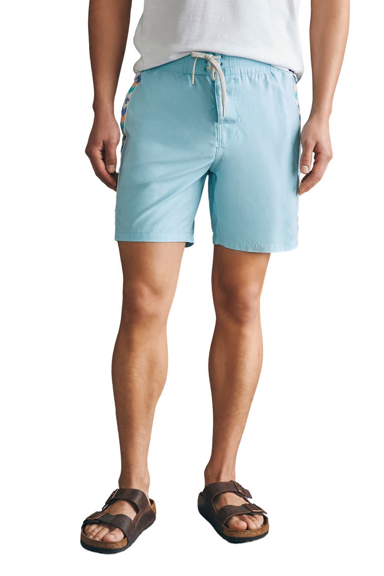 Sunwashed Board Shorts, Main, color, BETHESDA BLUE