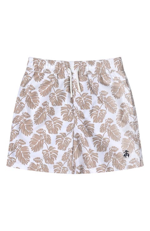 Kids' Fitted Swim Trunks