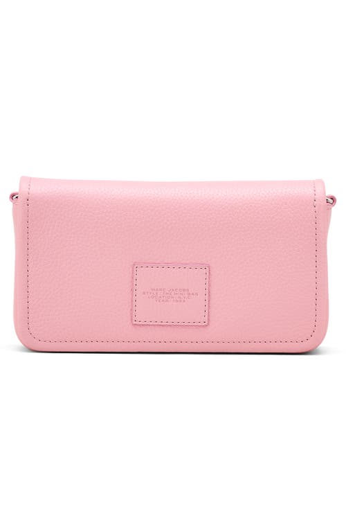 Marc Jacobs The Mini Leather Crossbody Bag In Pink