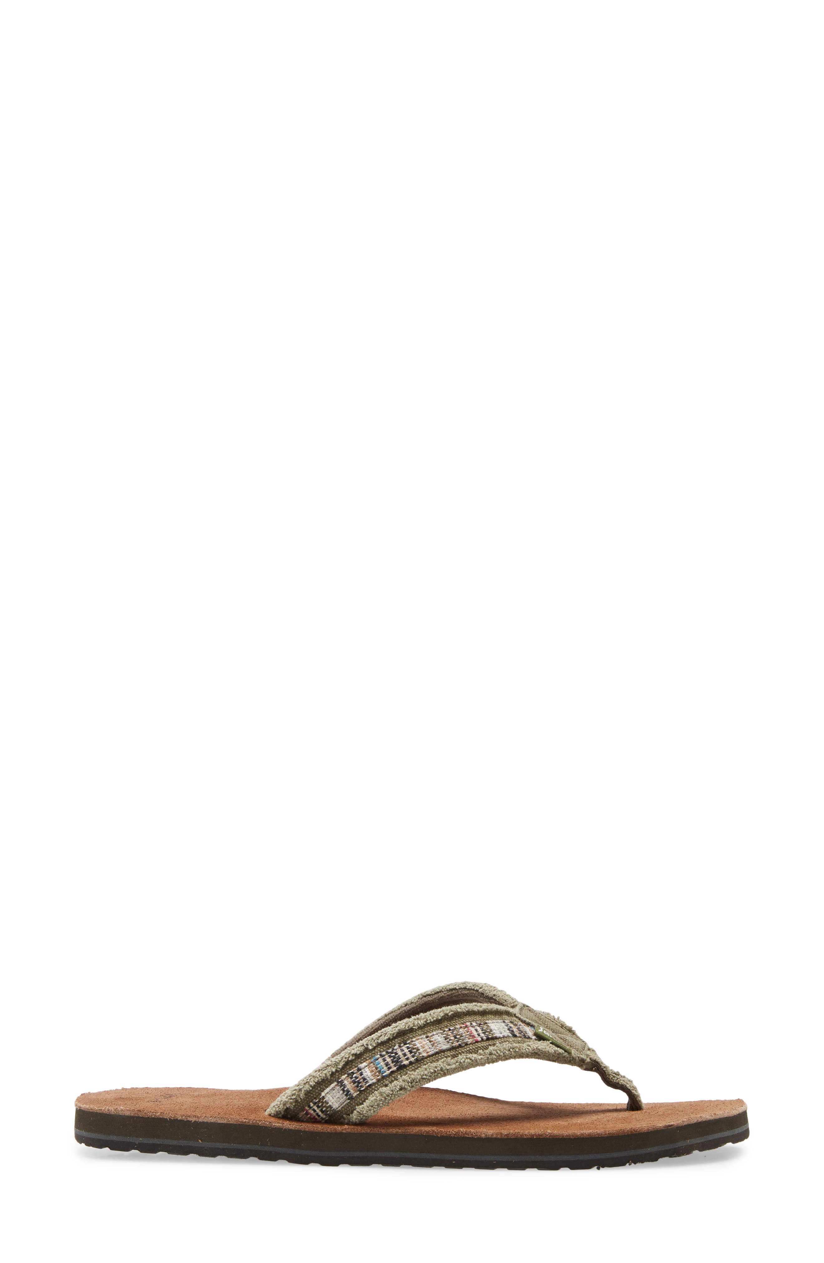 Sanuk Fraid So Flip Flop, Alternate, color, 