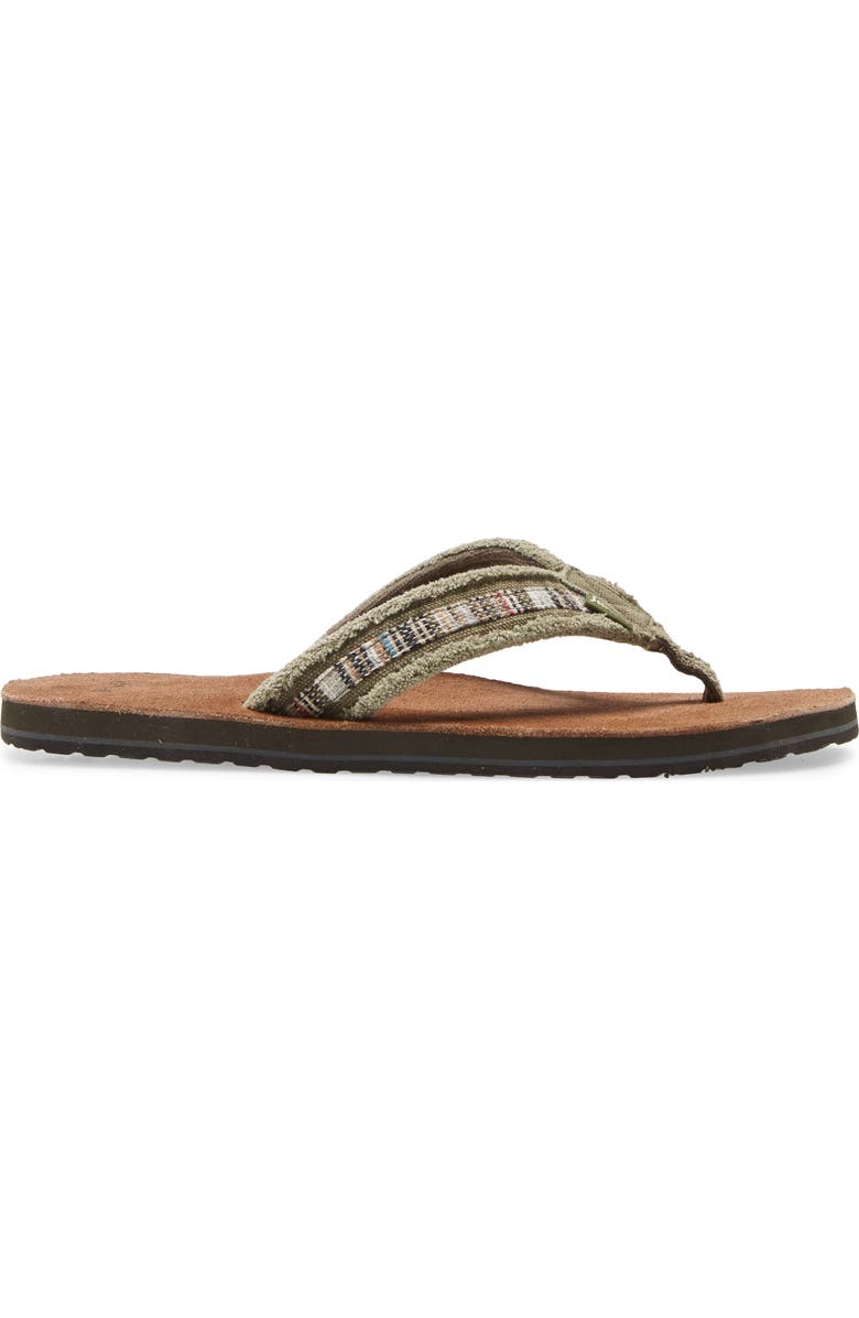 Sanuk Fraid So Flip Flop, Alternate, color,