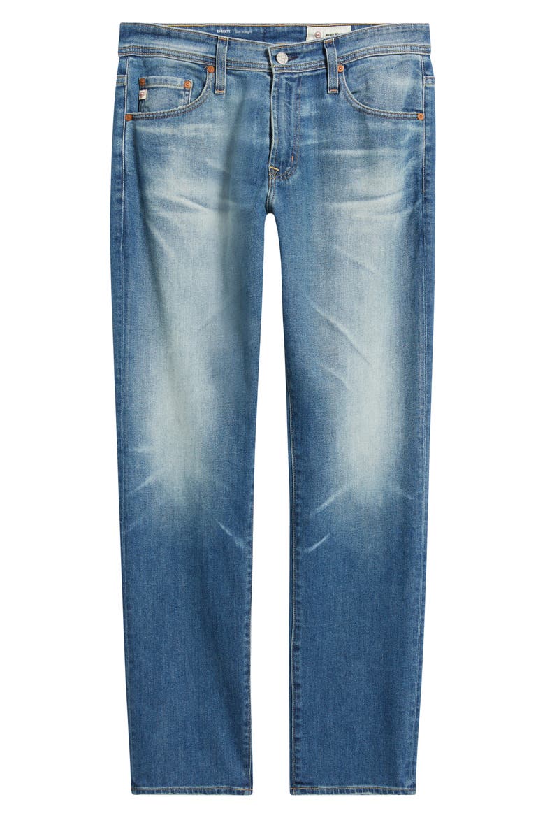 Everett Slim Straight Leg Jeans, Alternate, color, 13 YEARS SAN MARTIN