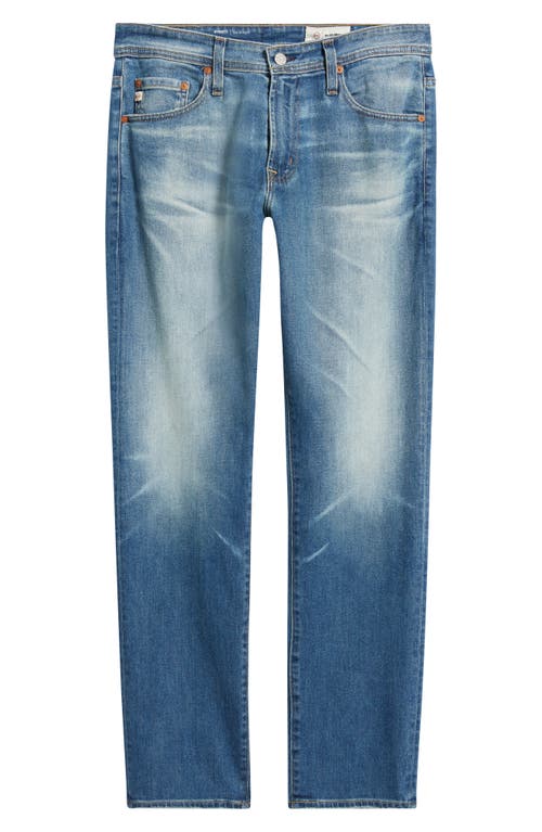 Ag Everett Slim Straight Leg Jeans In Brown