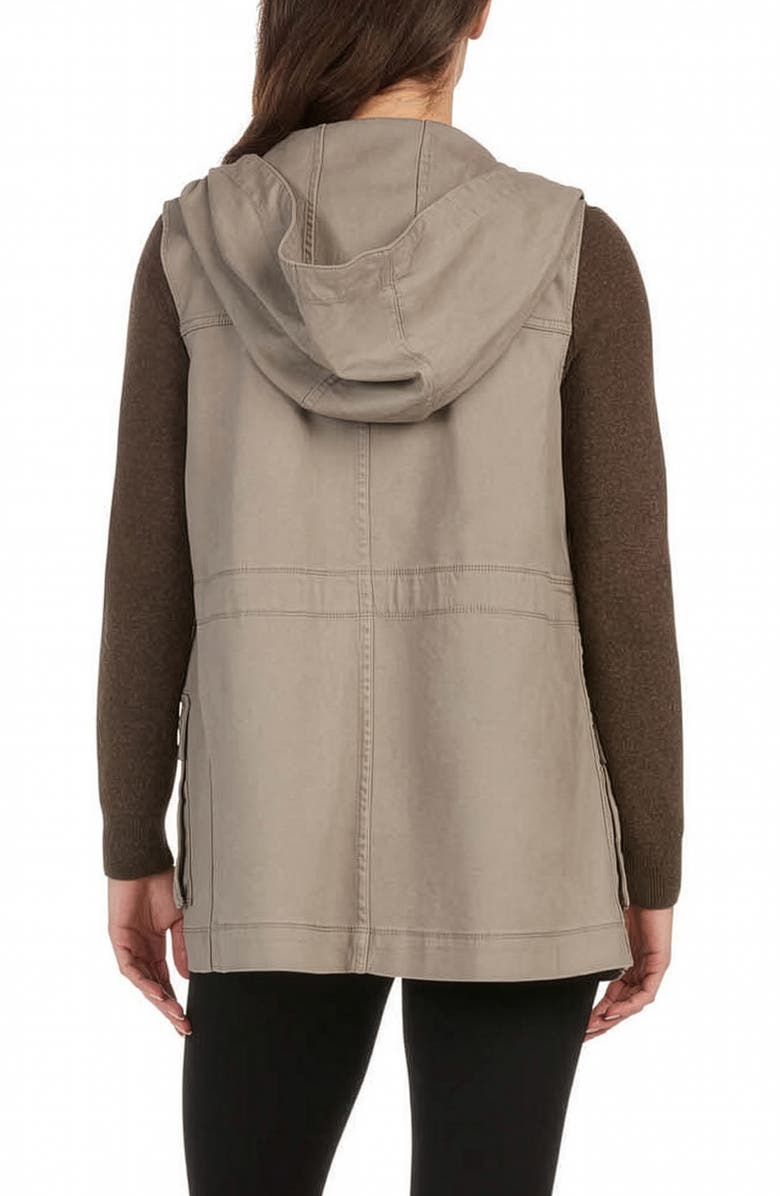 matty m. Matty M Hooded Military Vest, Alternate, color, 