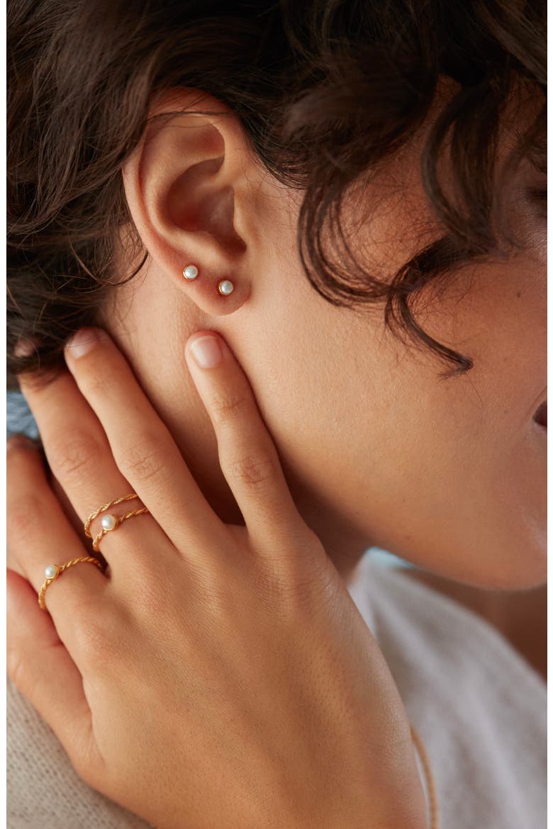 Textured Slim Ring, Alternate, color, YELLOW GOLD