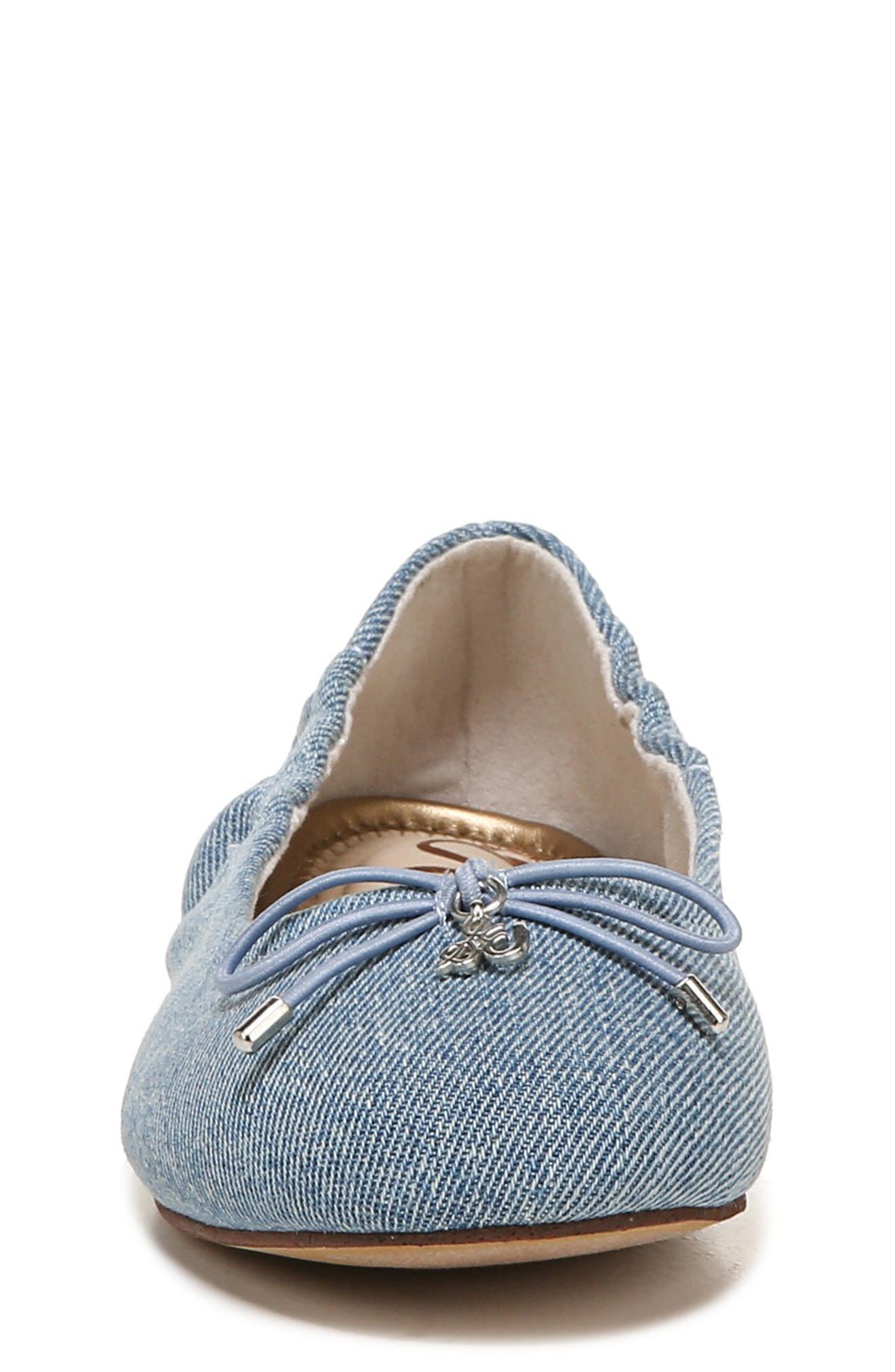 Sam Edelman Felicia Ballet Flat, Alternate, color, Montrose Blue