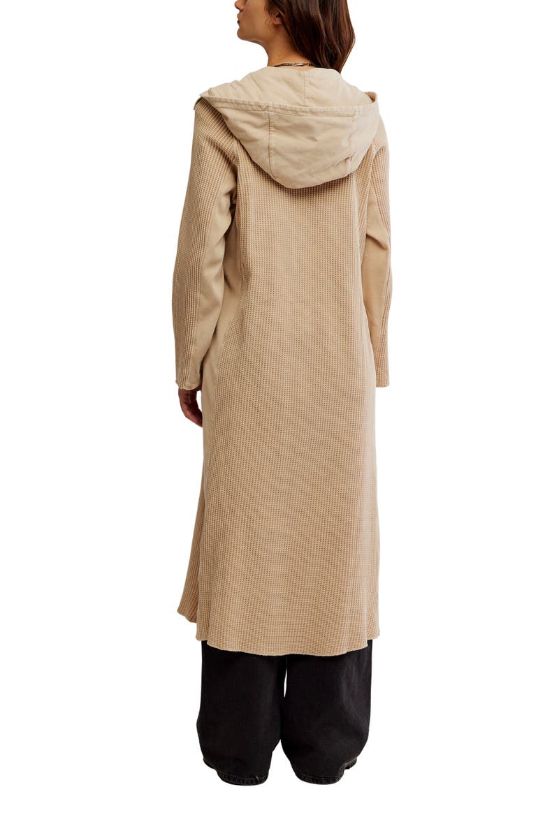 Landon Knit Duster, Alternate, color, SAND