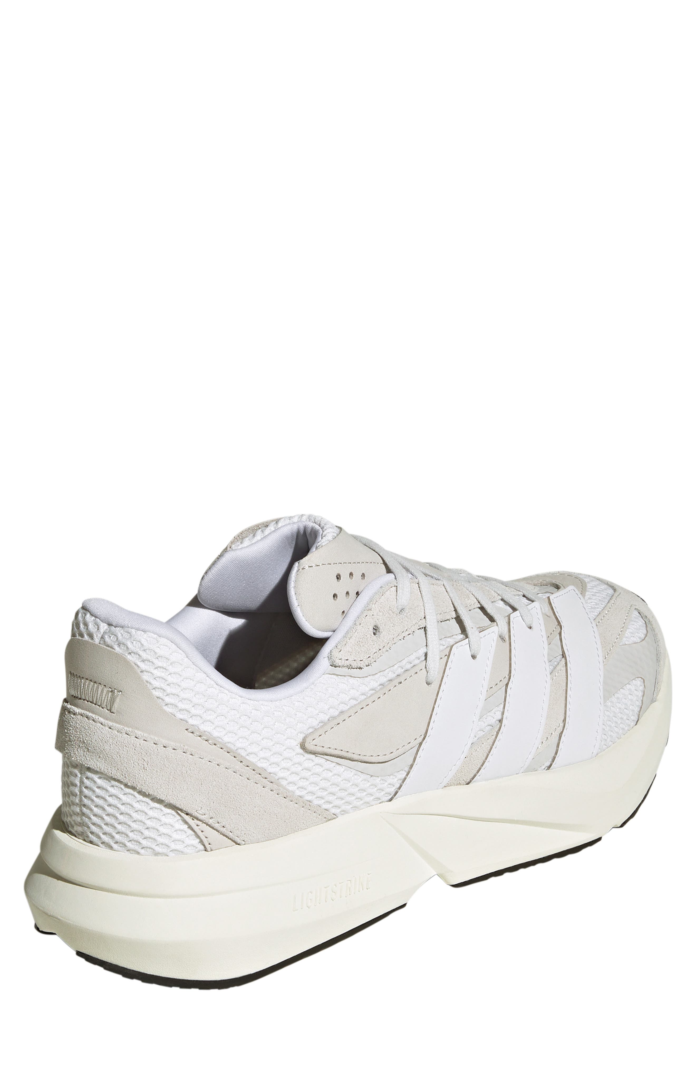 adidas Lightblaze Sneaker, Alternate, color, Crystal White/ White/ Grey One
