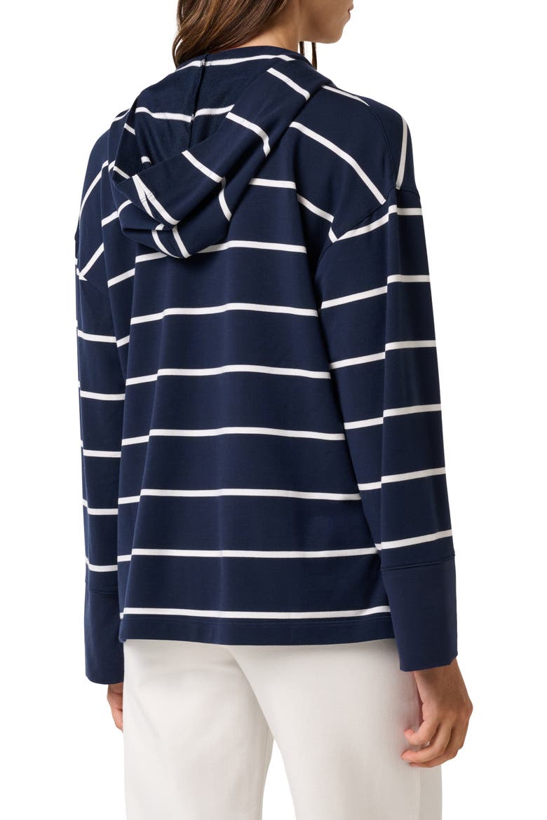 Cloud Terry Hooded Pullover, Alternate, color, NAVY BLAZER MULTI