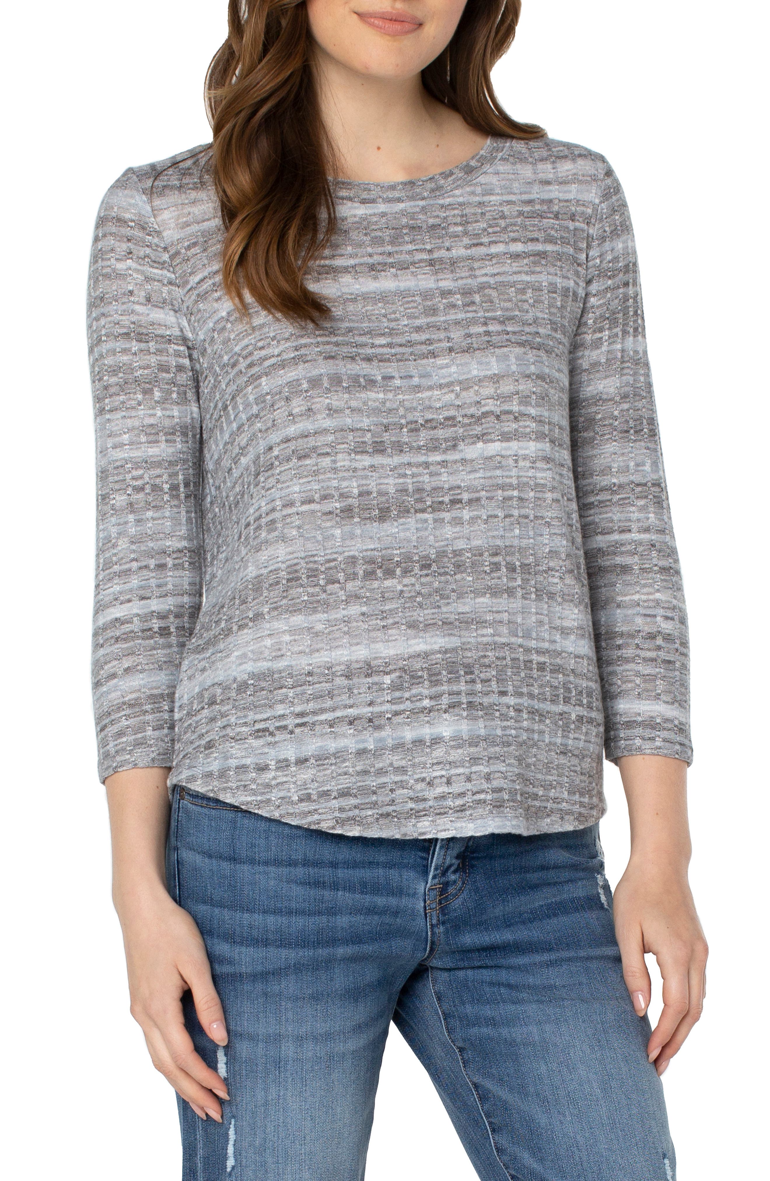 Liverpool Rib Knit Top