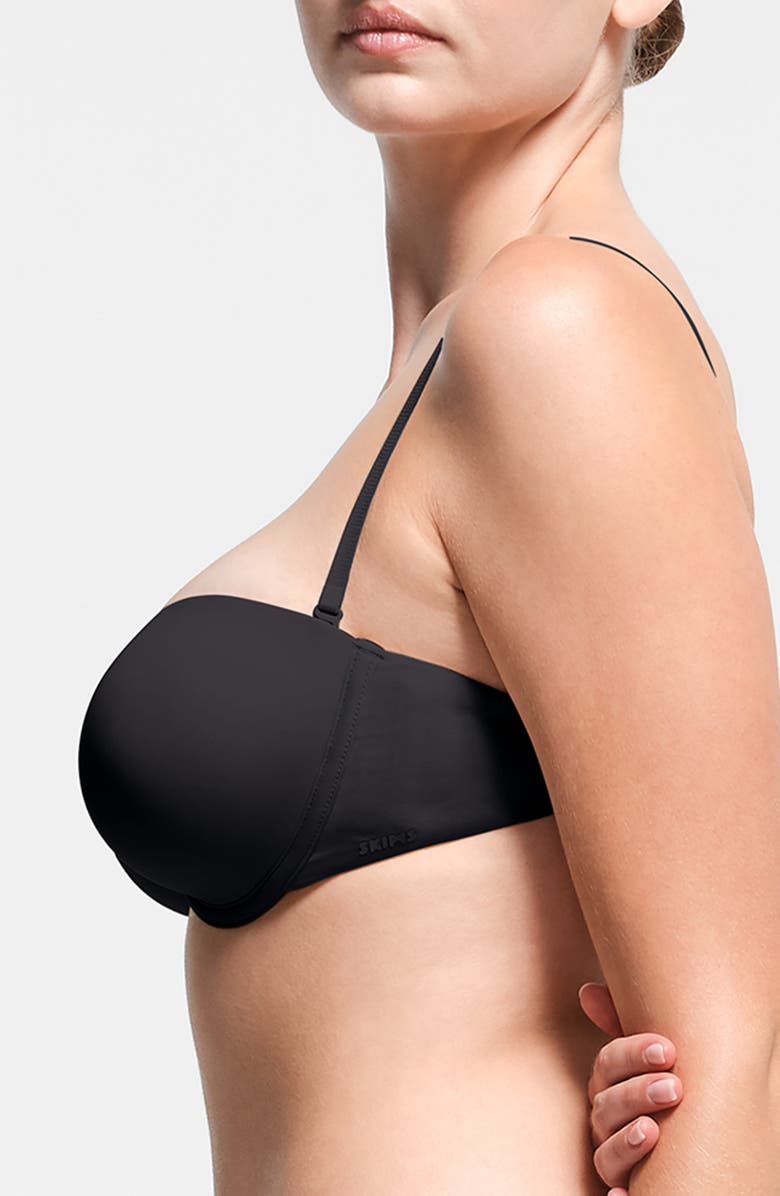 SKIMS Underwire Multi-Way Bra, Alternate, color, Onyx