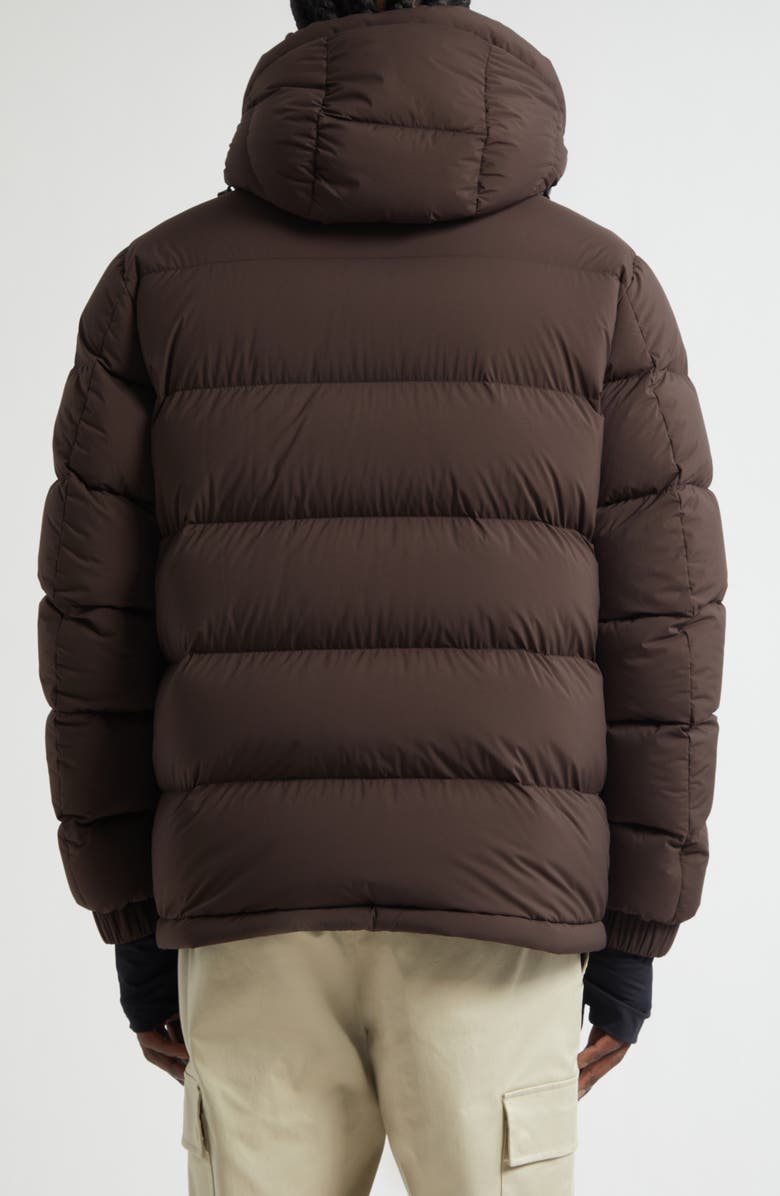 Moncler Isorno Down Puffer Jacket, Alternate, color, Raisin