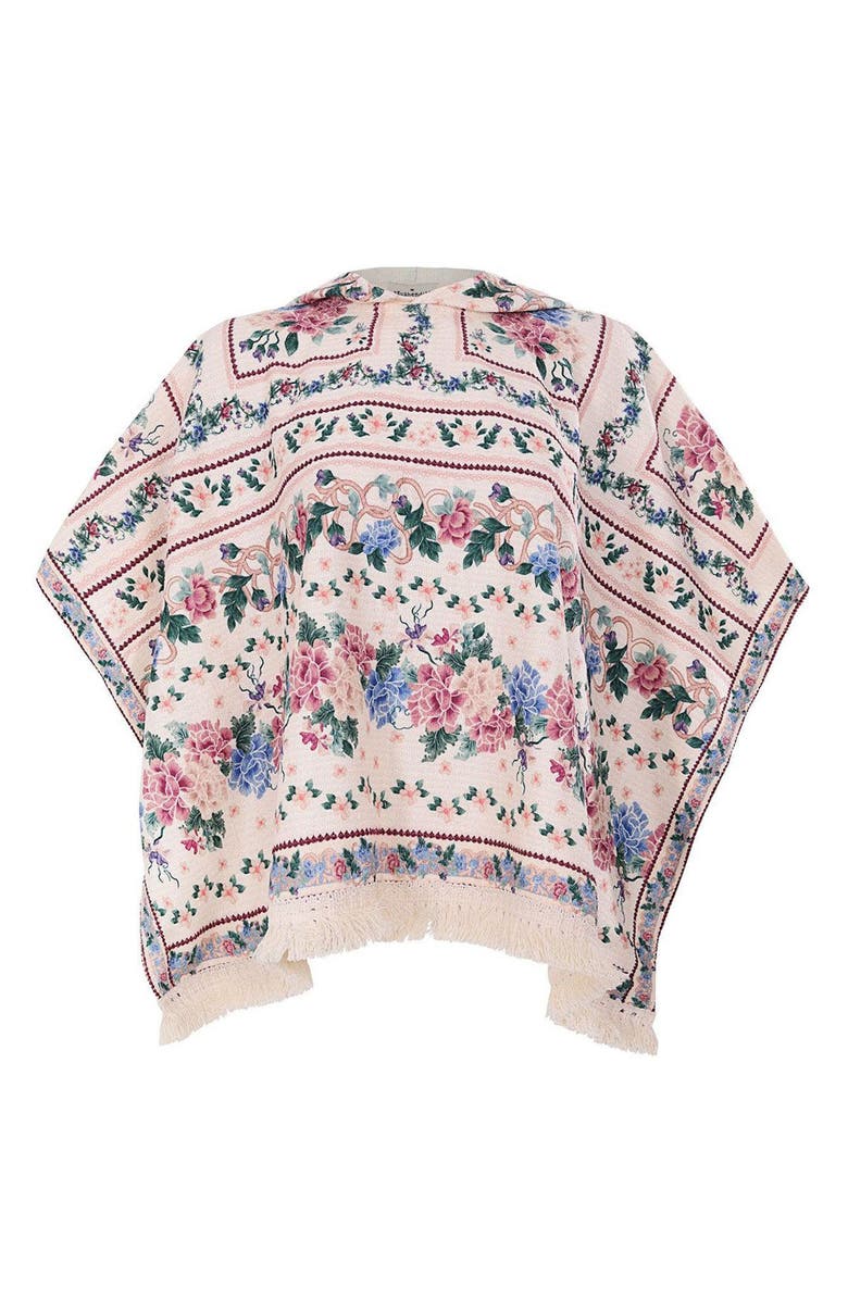 Agua Bendita Kids' Susy Ivy Cover-Up Hooded Caftan, Alternate, color, Multicolor