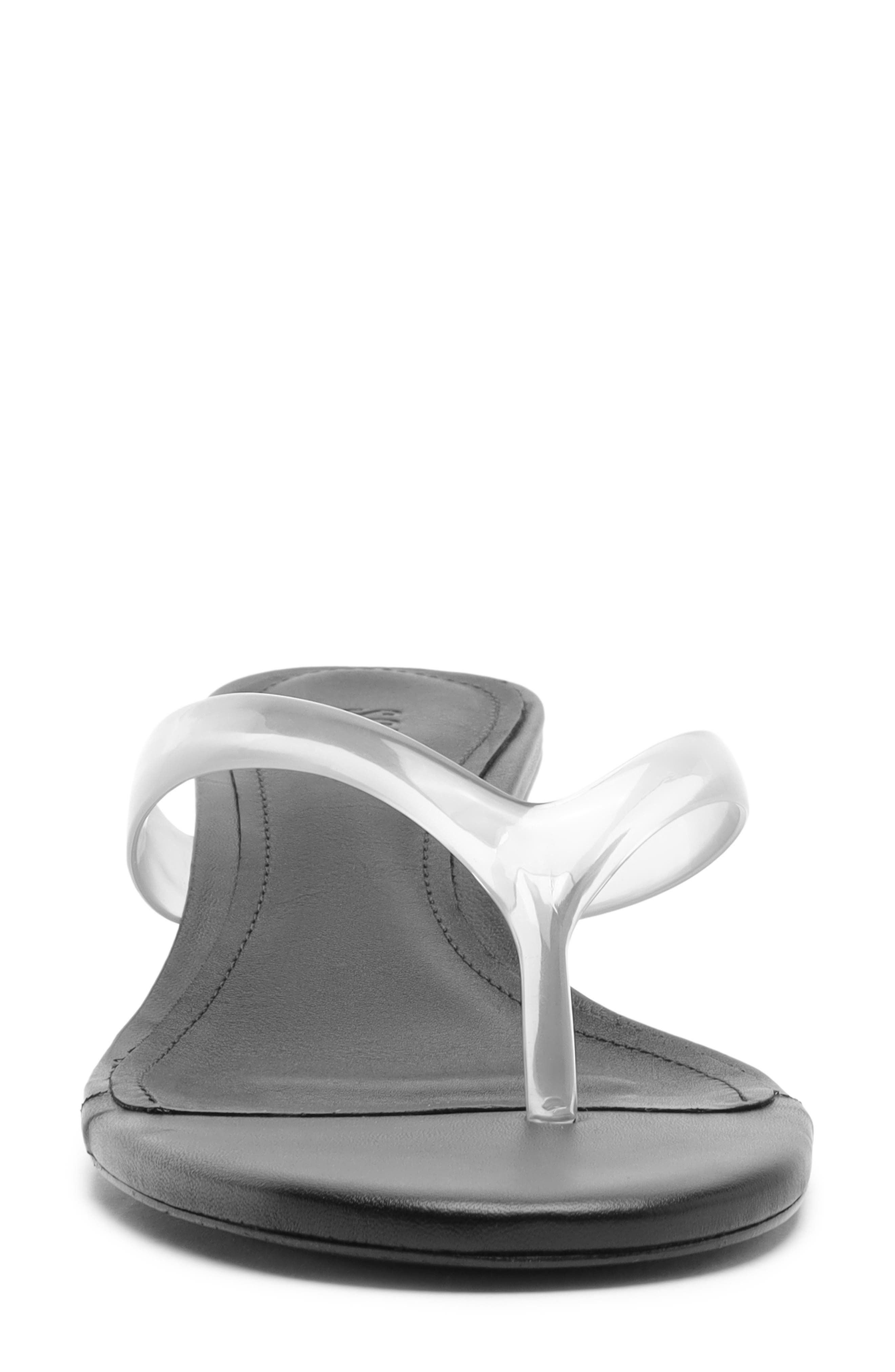 Schutz Roslyn Wedge Sandal, Alternate, color, Black