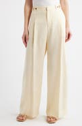 DELUC Palermo Pleated Wide Leg Pants