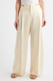 DELUC Palermo Pleated Wide Leg Pants