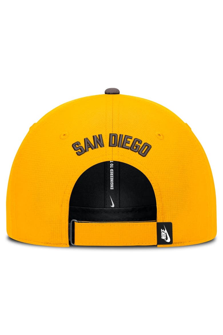 Men's Nike Gold San Diego Padres Cooperstown Club Dri-FIT Adjustable Hat, Alternate, color, Gold