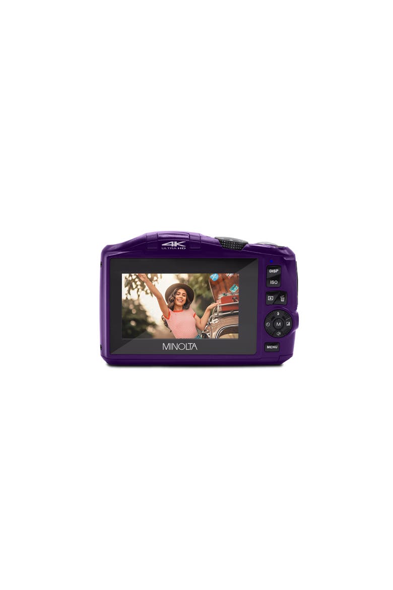MND55 64 MP Auto Focus / 4K Ultra HD Digital Camera, Alternate, color, PURPLE