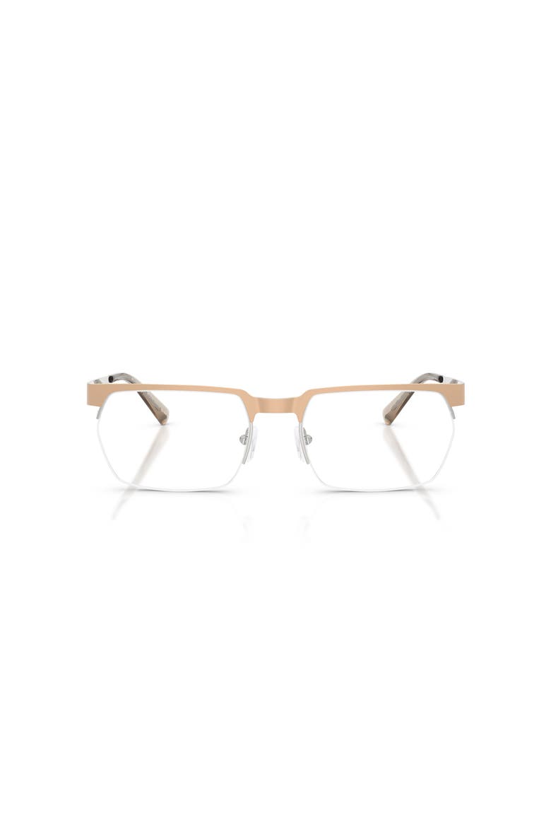 58mm Rectangle optical glasses, Alternate, color, Gold