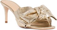 Cinq à Sept Felicity Metallic Leather Mule