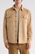Weatherproof® Faux Suede Shirt Jacket