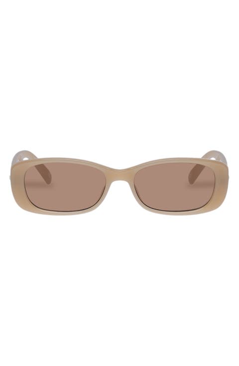 Unreal 52mm Rectangular Sunglasses