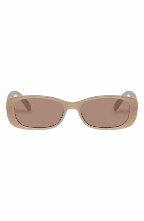 Le Specs Unreal 52mm Rectangular Sunglasses