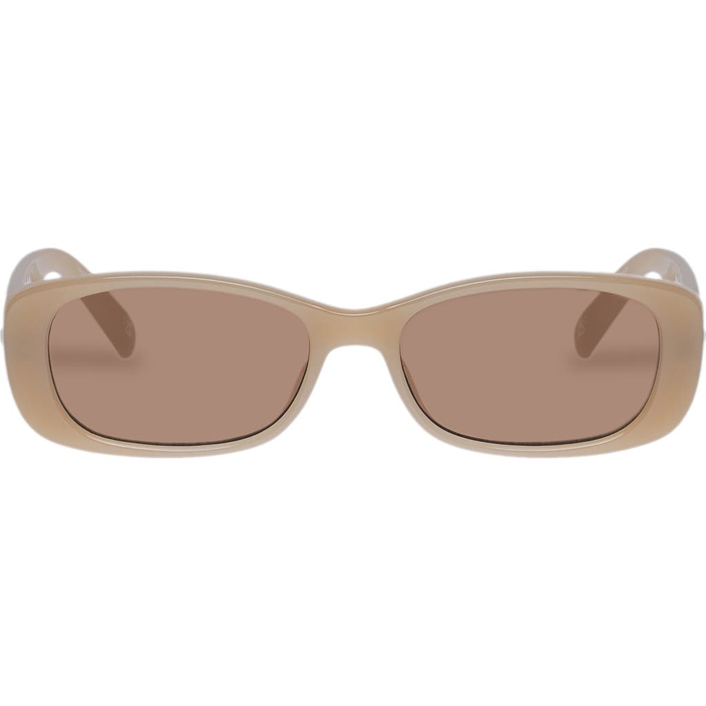 Le Specs Unreal 51mm Rectangular Sunglasses