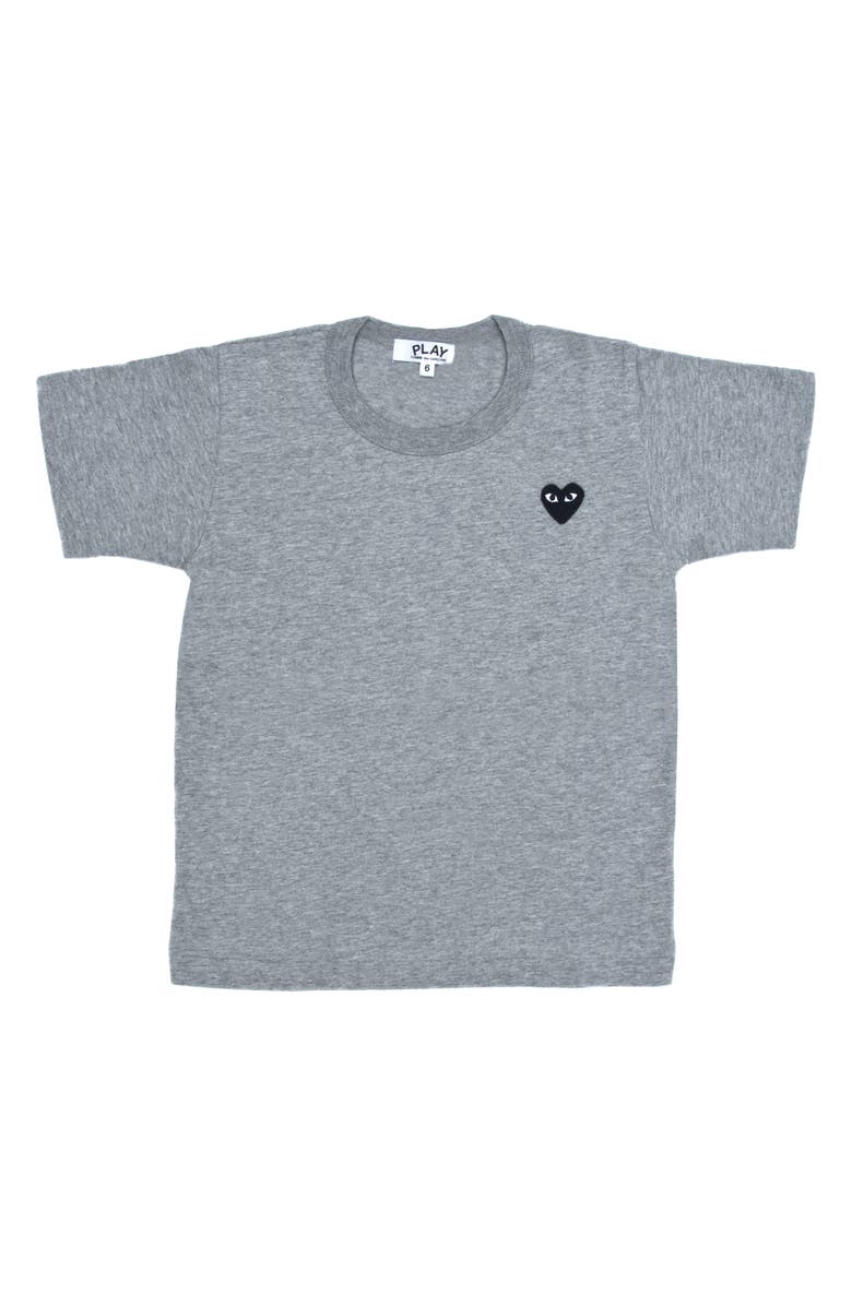 Comme des Garçons PLAY Little Black Heart T-Shirt, Main, color, 