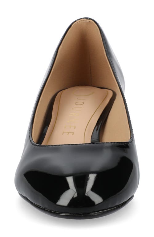 JOURNEE COLLECTION JOURNEE COLLECTION SAARII BLOCK HEEL PUMP 