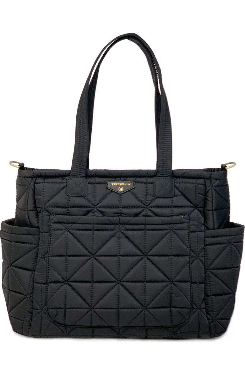 TWELVElittle 'Love' Water Resistant Nylon Diaper Tote, Alternate, color,