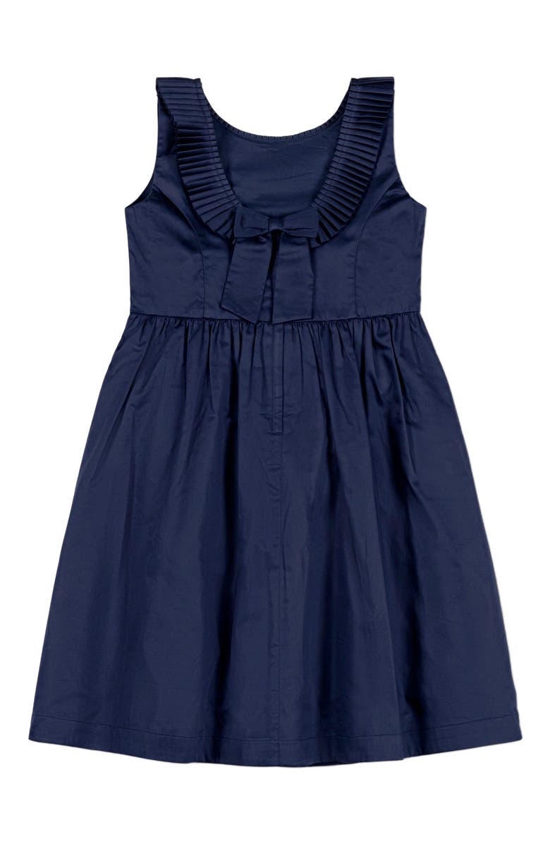 Hope & Henry Girls' Pleated Collar Party Dress, Toddler, Alternate, color,