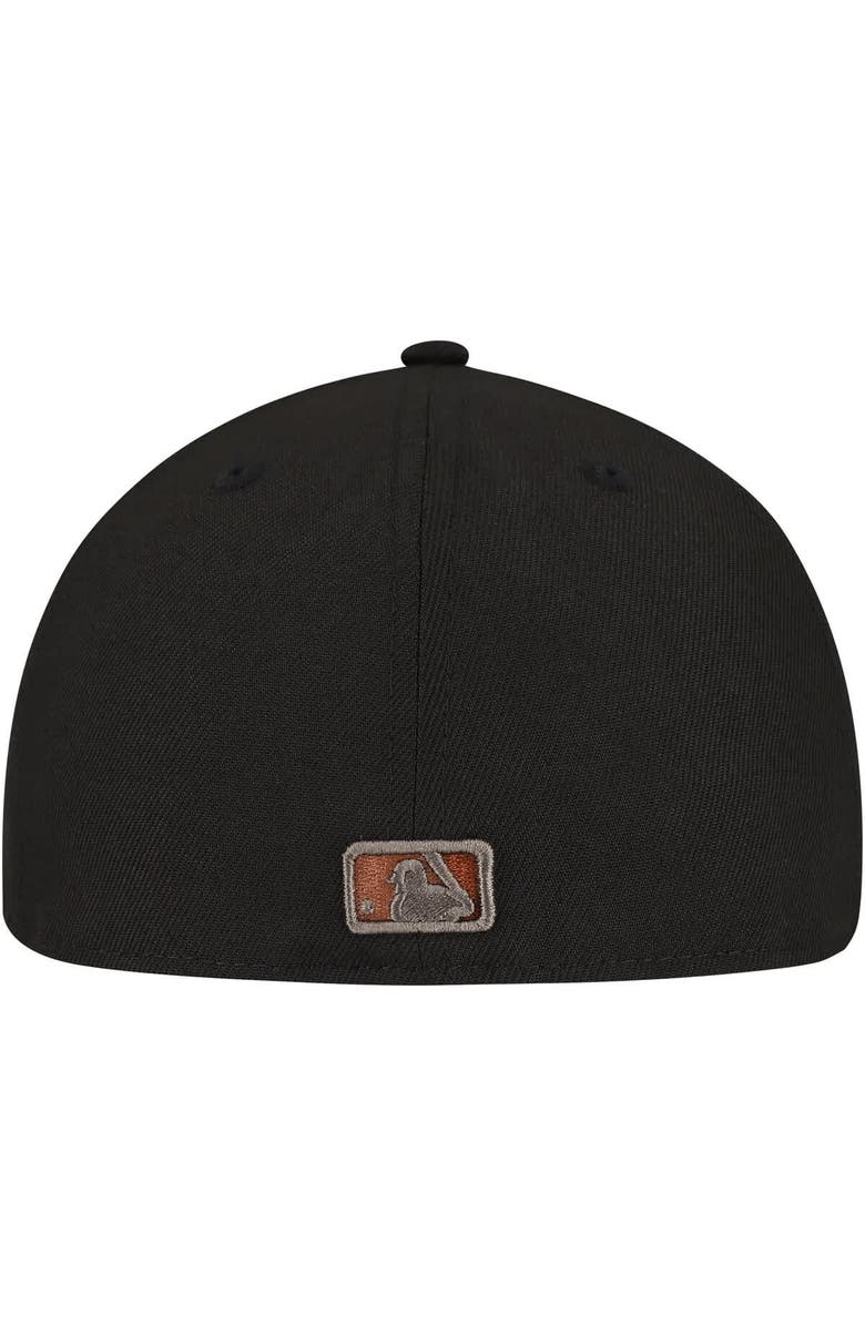 New Era Men's New Era Black Pittsburgh Pirates Dune Gradient Side Patch 59FIFTY Fitted Hat, Alternate, color, Black