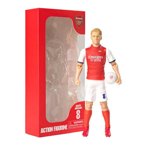 SOCKERS Arsenal F.C. Martin Odegaard 8" Collectible Soccer Action Figure