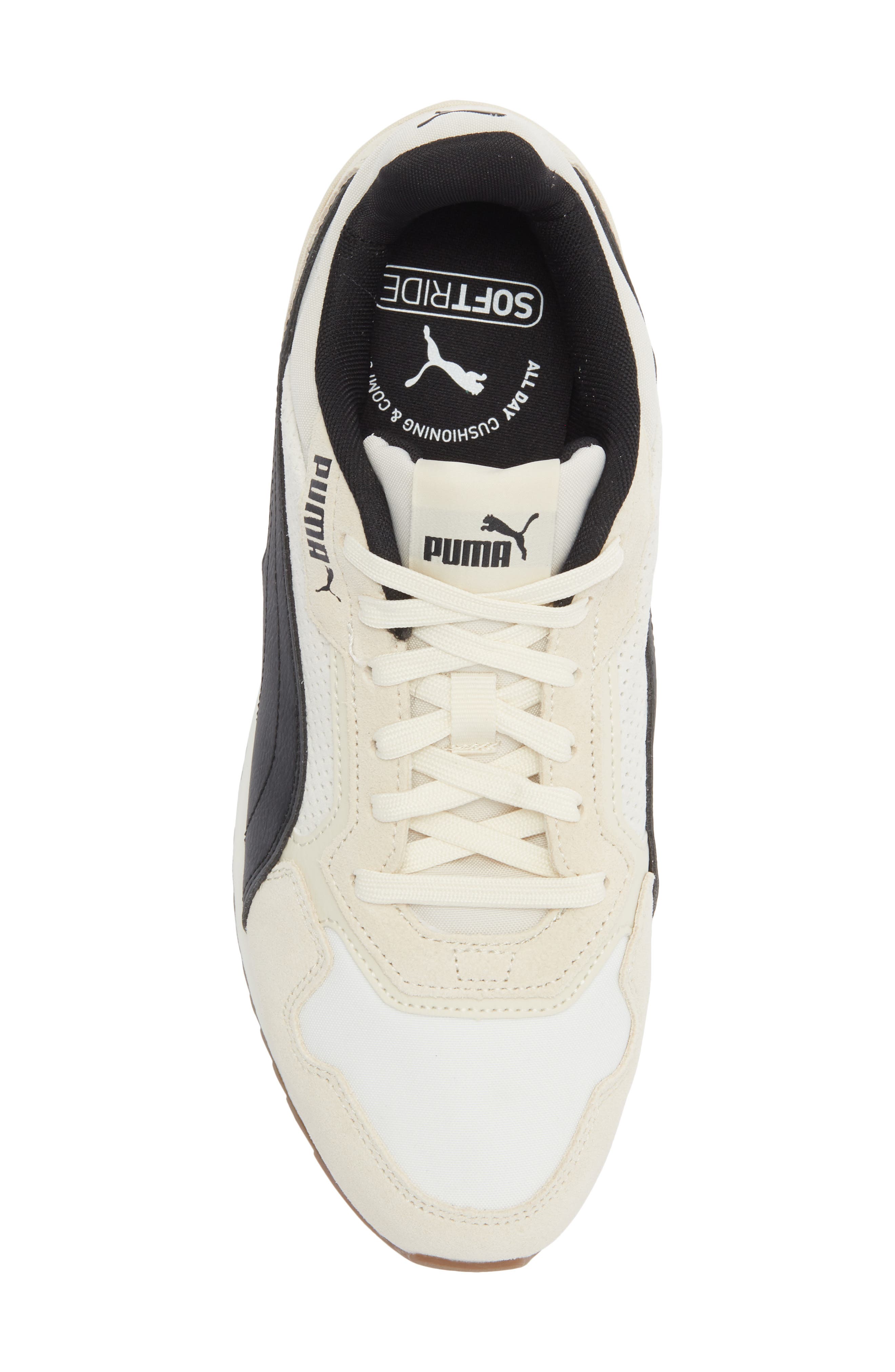 PUMA Softride ST Miler Sneaker, Alternate, color, Alpine Snow/ Puma Black/ Black