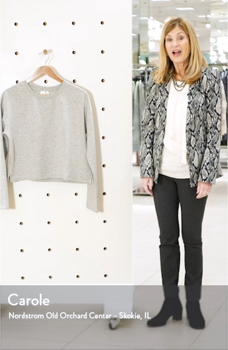 All Weekend Crop Sweatshirt, sales video thumbnail