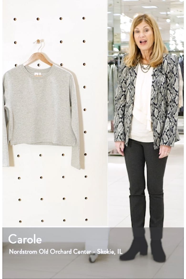 All Weekend Crop Sweatshirt video