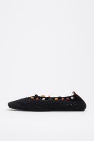 Bimba y Lola Crochet Ballerina With Stones