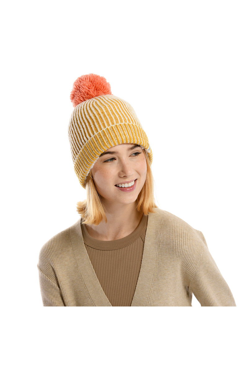 Nirvanna Designs Allen Pom Hat, Alternate, color, Burgundy