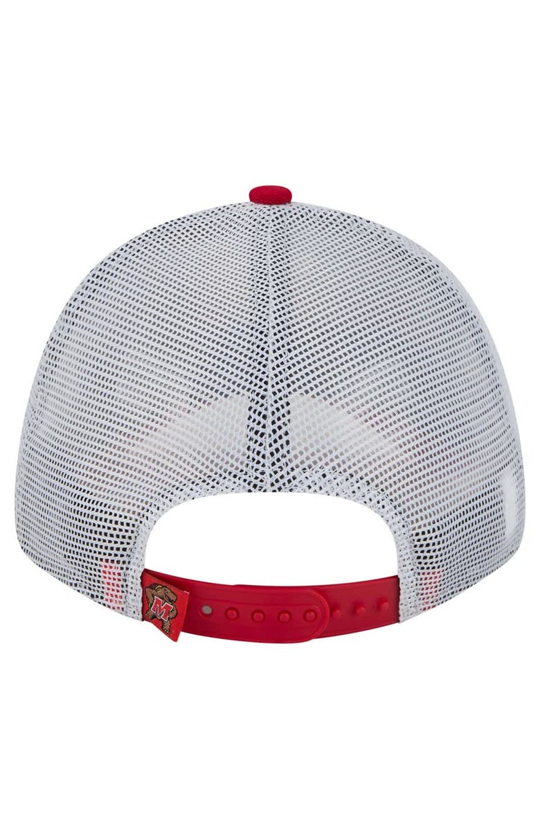 New Era Men's New Era  Red Maryland Terrapins Trucker 9FORTY Adjustable Hat, Alternate, color, 