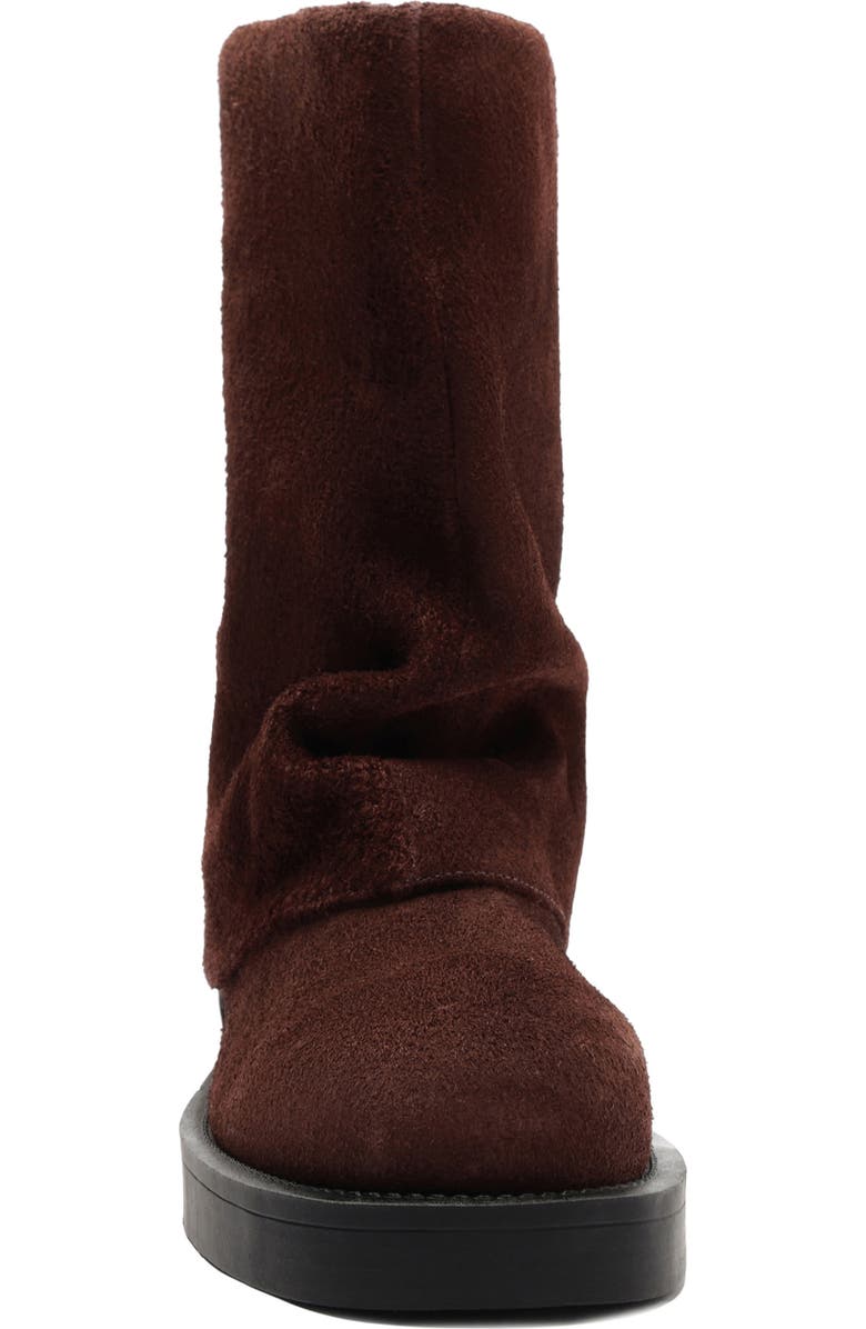 Schutz Keira Cloak Boot, Alternate, color, Root Brown