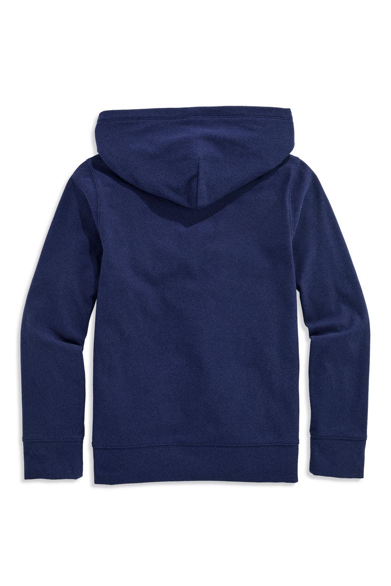 Kids' Calmwater Hoodie, Alternate, color, BLUE BLAZER