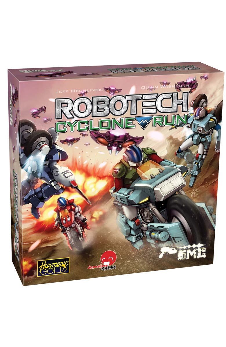 Strange Machine Games Robotech Cyclone Run, Ages 10+, Main, color, Multicolored