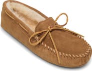Minnetonka Genuine Sheepskin Lined Soft Sole Slipper